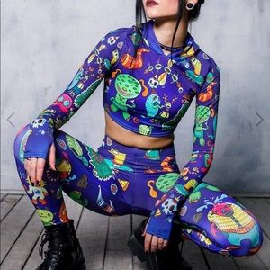 Devil Walking Monster Leggings Set